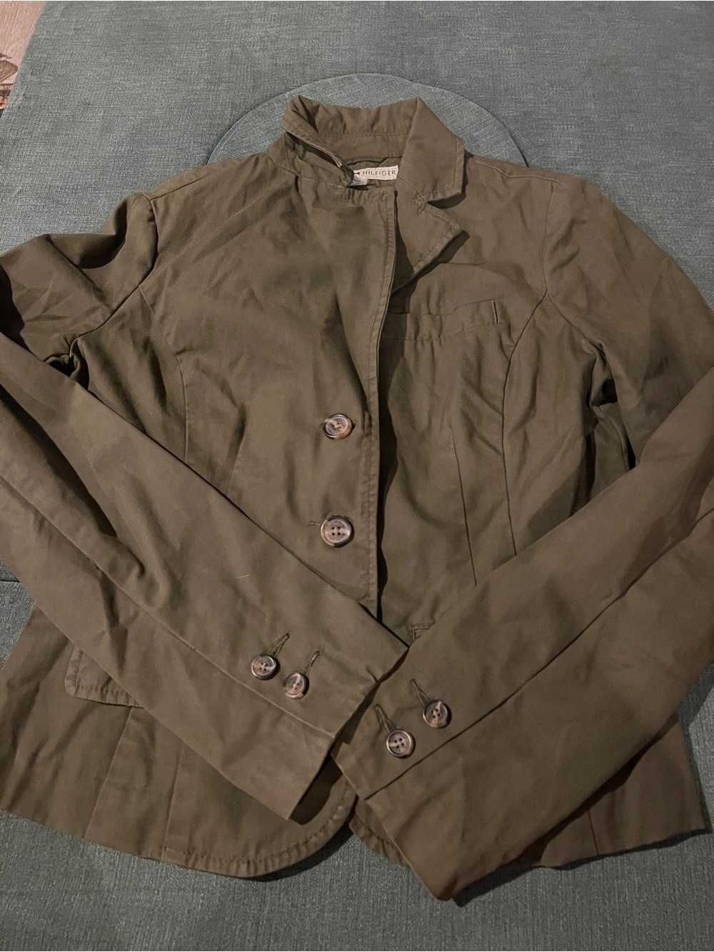 Tommy Hilfiger Olive Green Jacket